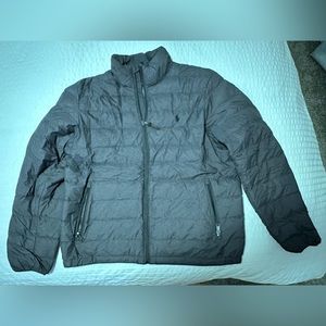 Polo grey puffer jacket